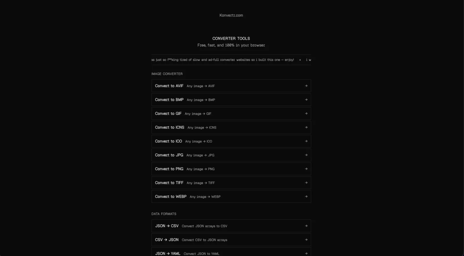 Konvertr screenshot 1