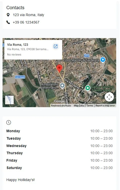 My QrMenu screenshot 2