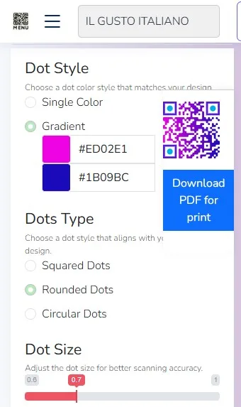 My QrMenu screenshot 5
