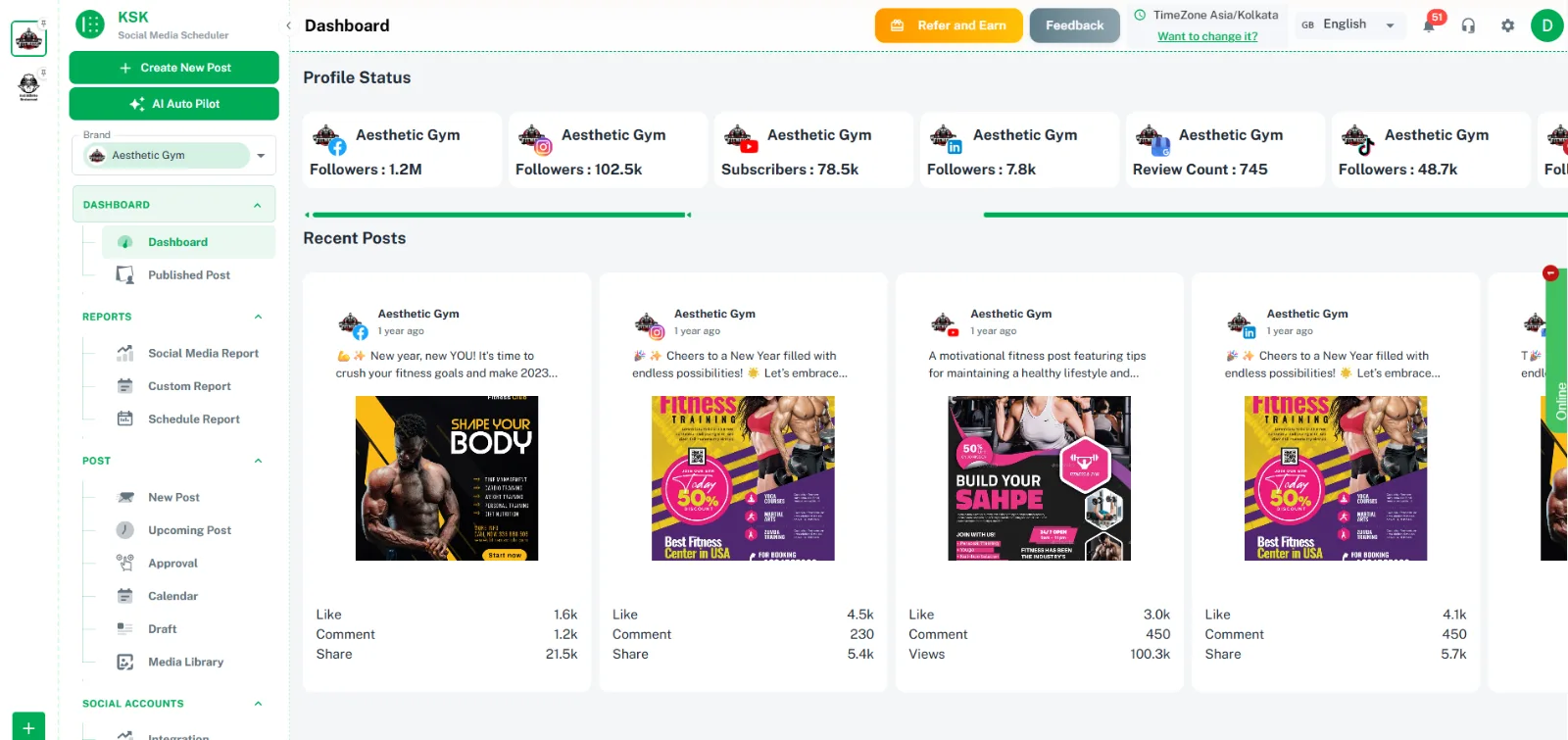 Brand2Social screenshot 1