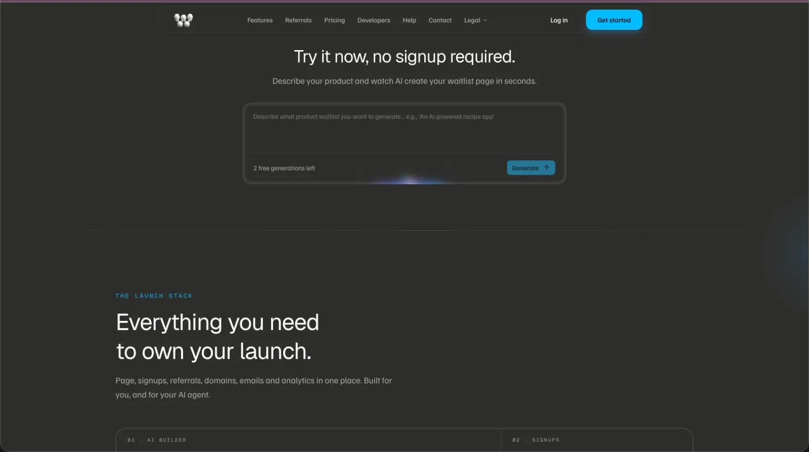 Usewait screenshot 2