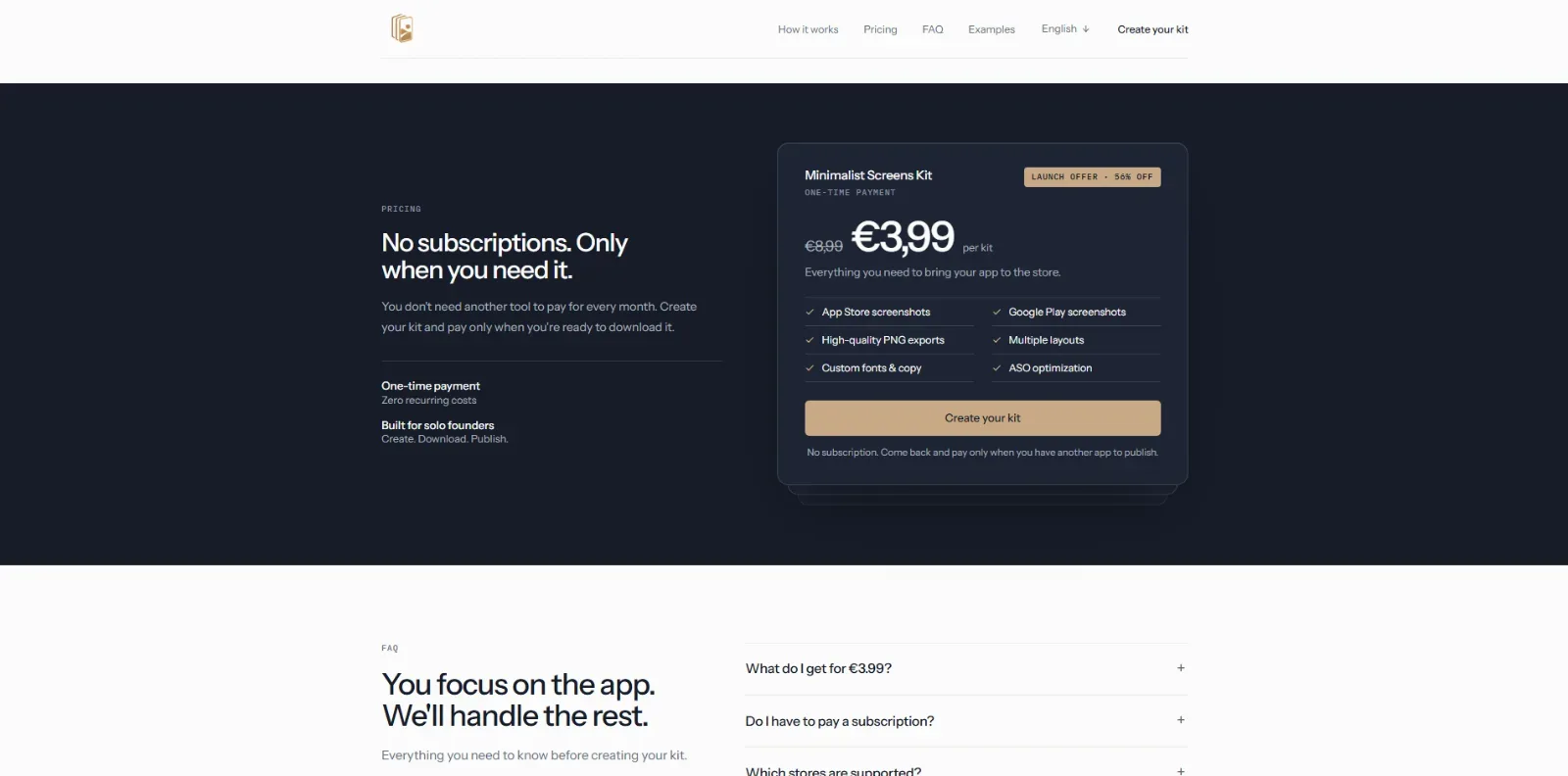 Minimalist Screens screenshot 3