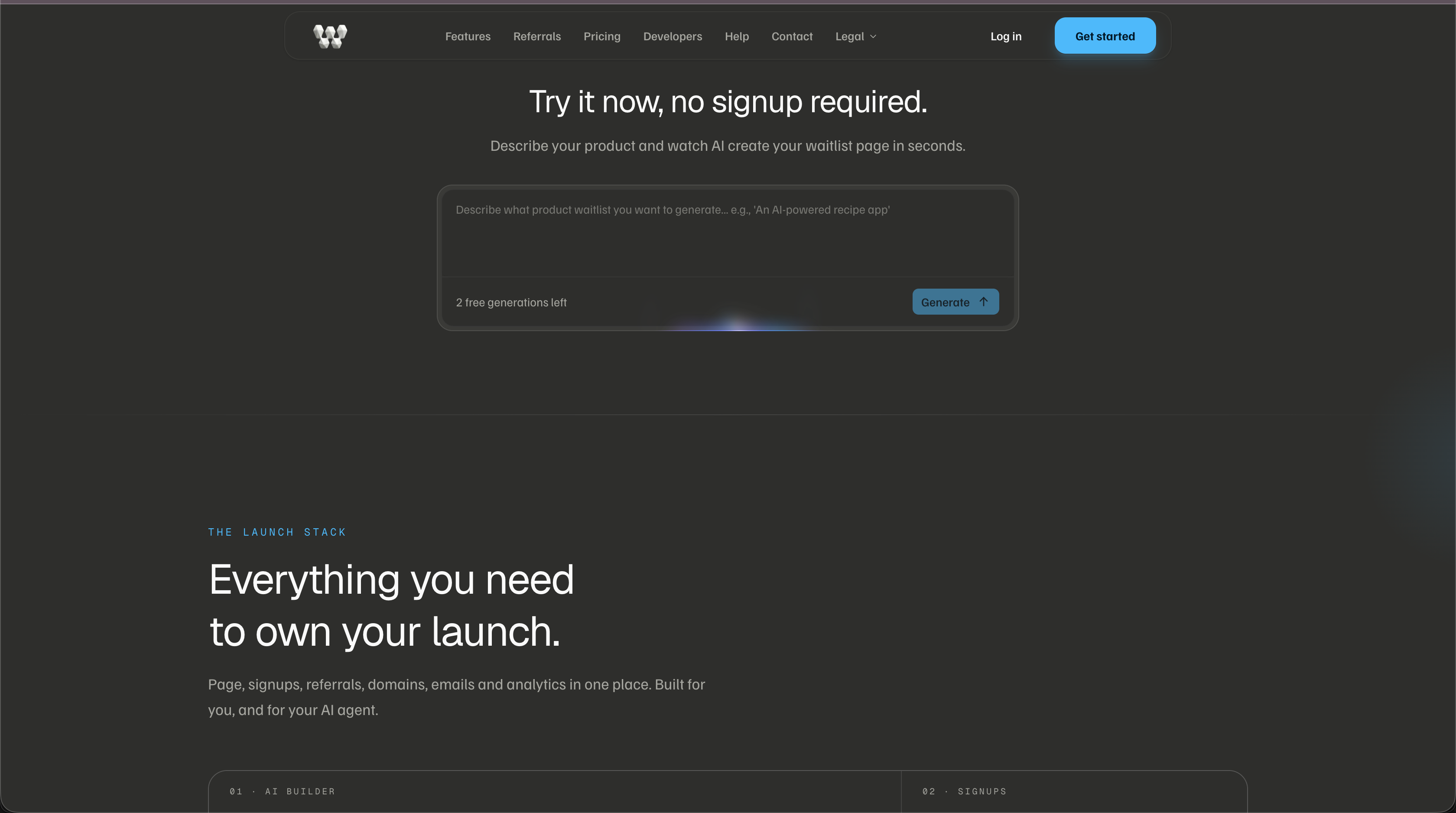 Usewait screenshot 2