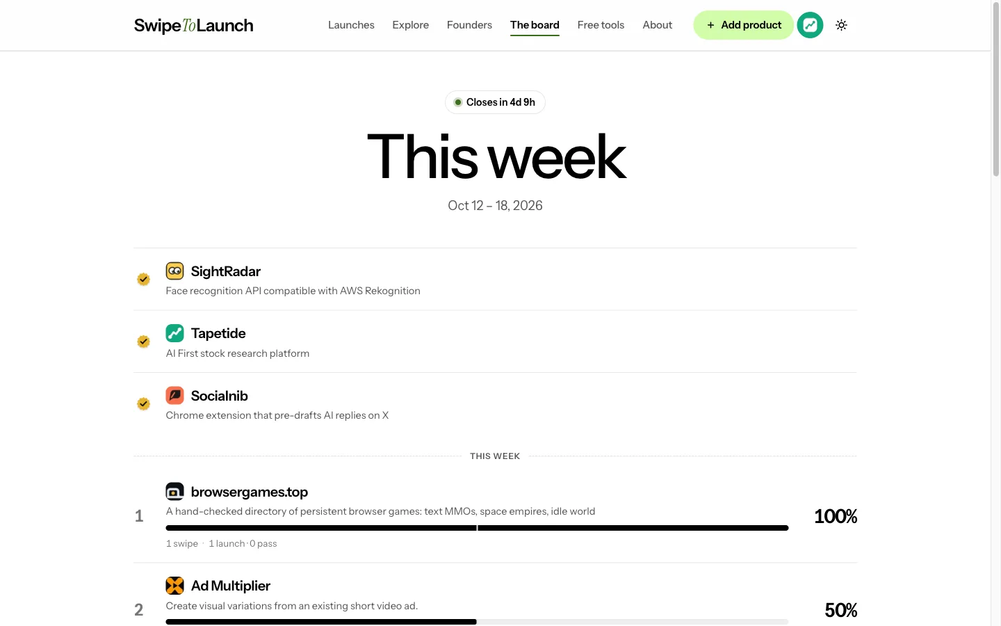 SwipeToLaunch screenshot 2